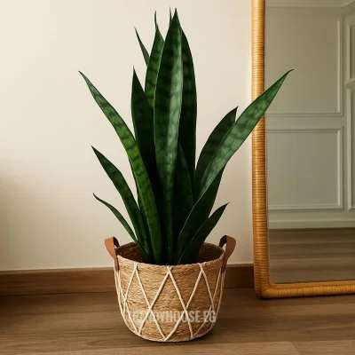 بوت خوص مستورد صغير يد جلد