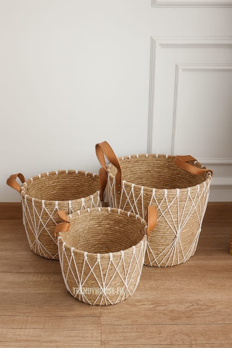 طقم بوتات مستورد يد جلد 