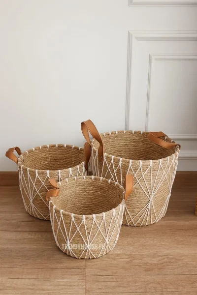 طقم بوتات مستورد يد جلد 