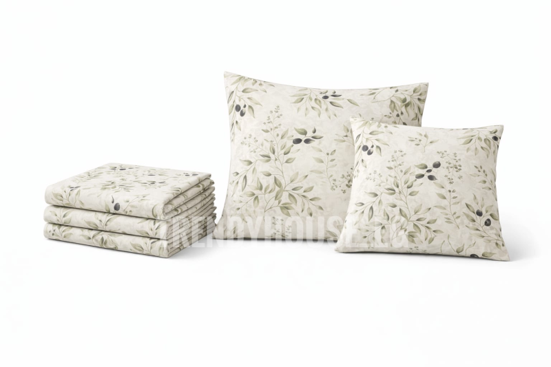 طقم ملايه سرير كبير قطن 