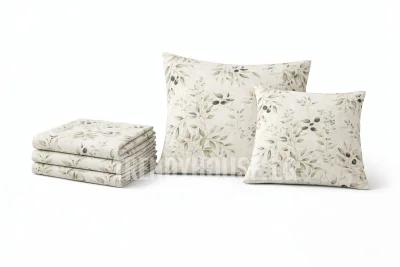 طقم ملايه سرير كبير قطن 