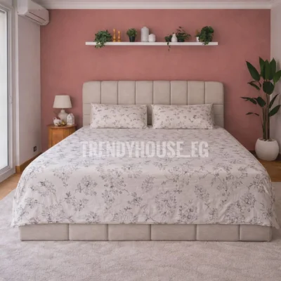 طقم ملايه سرير كبير قطن 