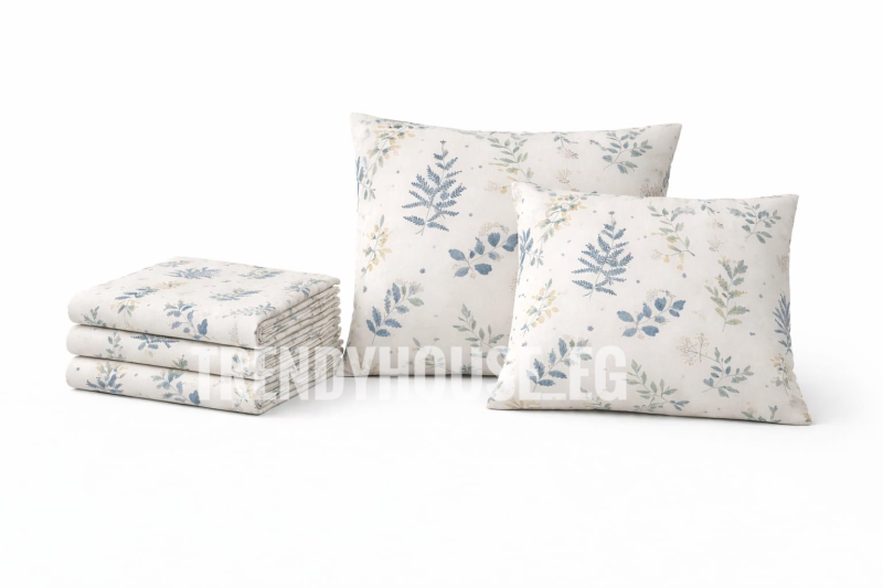 طقم ملايه سرير كبير قطن 