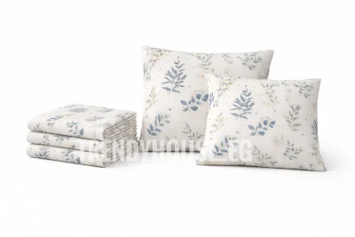 طقم ملايه سرير كبير قطن 