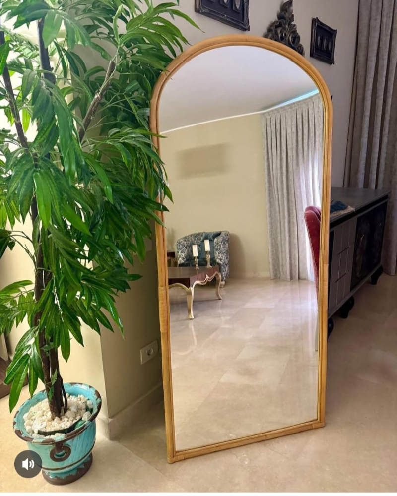 مرآه بامبو طبيعي