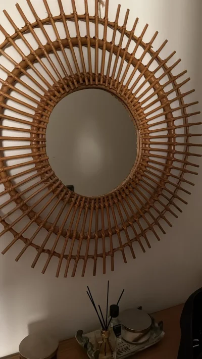 مرآه بامبو طبيعي